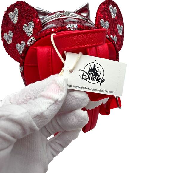 Disney Park Loungefly Sequence Minnie Mouse Backpack. Disney Park exclusive. main image 4